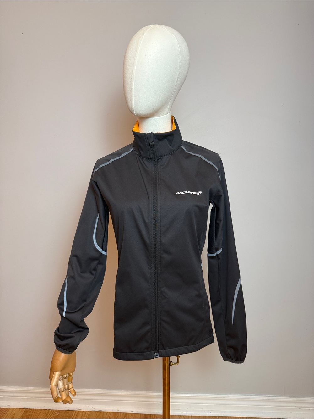 Official McLaren F1 Team Softshell Track Jacket Black Small Unisex